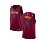 Men Nike Cleveland Cavaliers #3 Isaiah Thomas Red Stitched NBA Swingman Jersey