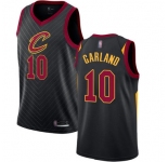 Men's Cleveland Cavaliers #10 Darius Garland Black Basketball Swingman Statement Edition Jersey