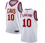 Men's Cleveland Cavaliers #10 Darius Garland White Basketball Swingman Association Edition Jersey