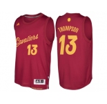 Men's Cleveland Cavaliers #13 Tristan Thompson 2016 Christmas Day Burgundy NBA Swingman Jersey