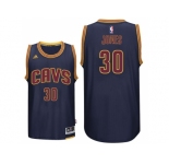 Men's Cleveland Cavaliers #30 Dahntay Jones New Swingman Alternate Navy Jersey