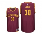 Men's Cleveland Cavaliers #30 Dahntay Jones New Swingman Road Wine Jersey