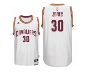 Men's Cleveland Cavaliers #30 Dahntay Jones New Swingman White Home Jersey