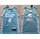 Men's Cleveland Cavaliers #4 Evan Mobley Light Blue 2024 City Edition Stitched Jersey