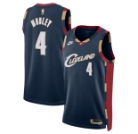 Men's Cleveland Cavaliers #4 Evan Mobley Navy 2025 Classic Edition Stitched Jersey