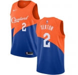 Men's Nike Cavaliers #2 Collin Sexton Blue NBA Swingman City Edition 2018-19 Jersey