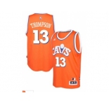 adidas Cleveland Cavaliers #13 Tristan Thompson Orange Hardwood Classics Swingman Jersey