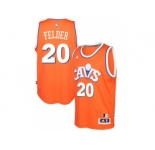 adidas Cleveland Cavaliers #20 Kay Felder Orange Hardwood Classics Swingman Jersey