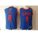 nba cleveland cavaliers #0 love blue[revolution 30 swingman]