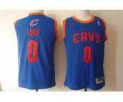 nba cleveland cavaliers #0 love blue[revolution 30 swingman]