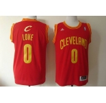 nba cleveland cavaliers #0 love red[revolution 30 swingman]
