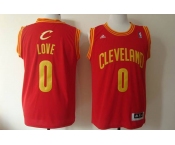 nba cleveland cavaliers #0 love red[revolution 30 swingman]