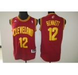 nba cleveland cavaliers #12 bennett red[revolution 30 swingman]