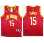 nba cleveland cavaliers #15 kyrie irving red(Revolution 30 Swingman)
