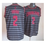 nba cleveland cavaliers #2 irving grey[black strip]