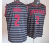 nba cleveland cavaliers #2 irving grey[black strip]