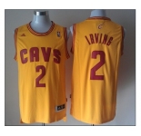 nba cleveland cavaliers #2 irving yellow[revolution 30 swingman]