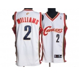 nba cleveland cavaliers #2 milliams white