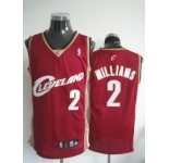 nba cleveland cavaliers #2 williams red