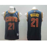 nba cleveland cavaliers #21 wiggins blue[revolution 30 swingman]