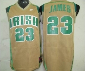 nba cleveland cavaliers #23 gold