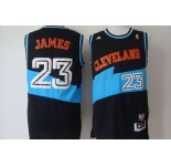nba cleveland cavaliers #23 james black-1[revolution 30 swingman][fashion]