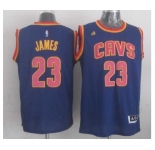 nba cleveland cavaliers #23 james blue-1