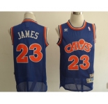 nba cleveland cavaliers #23 james blue[soul swingman throwback]