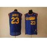 nba cleveland cavaliers #23 james m&n blue