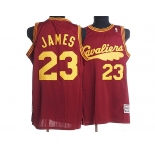 nba cleveland cavaliers #23 james m&n red