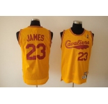 nba cleveland cavaliers #23 james m&n yellow