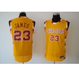 nba cleveland cavaliers #23 james yellow(Special Edition)
