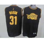 nba cleveland cavaliers #31 marion black[gold lettering fashion]