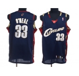 nba cleveland cavaliers #33 oneal blue