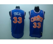 nba cleveland cavaliers #33 oneal blue(fans edition)