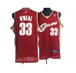 nba cleveland cavaliers #33 oneal red
