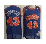 nba cleveland cavaliers #43 daugherty blue[soul swingman throwback]
