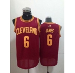 nba cleveland cavaliers #6 james red[revolution 30 swingman]