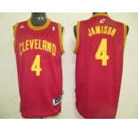 nba jerseys cleveland cavallers #4 jamison red(fans edition)