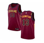 Women's Nike Cleveland Cavaliers #13 Tristan Thompson Swingman Maroon Road NBA Jersey - Icon Edition