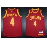 NBA Youth Revolution 30 Cleveland Cavaliers #4 Iman Shumpert Red Stitched Jerseys