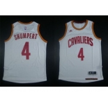 NBA Youth Revolution 30 Cleveland Cavaliers #4 Iman Shumpert White Jerseys