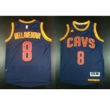 NBA Youth Revolution 30 Cleveland Cavaliers #8 Matthew Dellavedova Navy Blue CavFanatic Stitched Jerseys