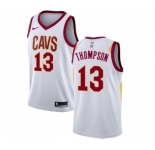 Youth Nike Cleveland Cavaliers #13 Tristan Thompson Swingman White Home NBA Jersey - Association Edition
