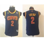 youth nba cleveland cavaliers #2 irving blue[revolution 30 swingman]