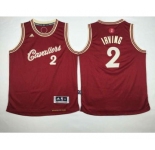 youth nba cleveland cavaliers #2 irving red[2015 Christmas edition]