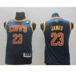 youth nba cleveland cavaliers #23 james dk.blue[revolution 30 swingman]