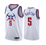 Denver Nuggets #5 Will Barton White NBA Swingman 2020-21 Earned Edition Jersey