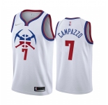 Denver Nuggets #7 Facundo Campazzo White NBA Swingman 2020-21 Earned Edition Jersey