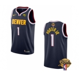 Men's Denver Nuggets #1 Michael Porter Jr. Navy 2023 Finals Icon Edition Stitched Basketball Jersey